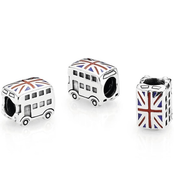 Pandora Jewelry - PRICE DROP TODAY Union Jack London Bus Charm